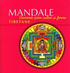 Mandale tibetane - carte de colorat